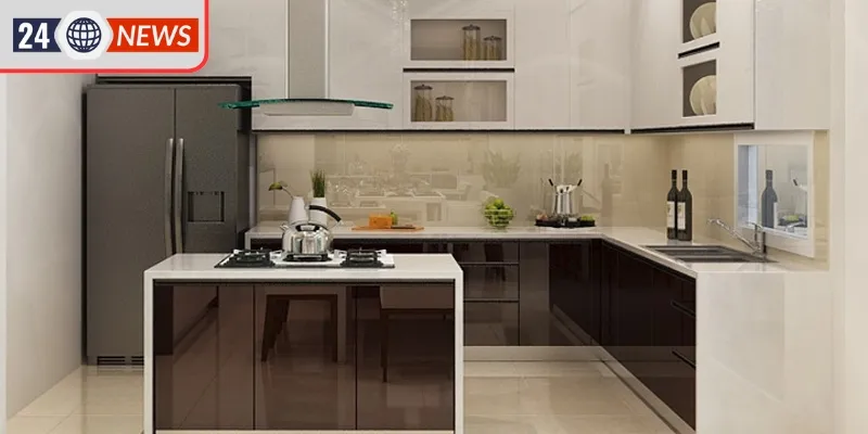 Sự kết hợp giữa bếp và các khu vực khác trong nhà để thu hút tài lộc